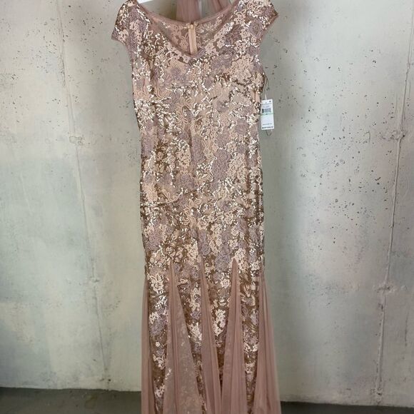 #701 ALEX EVENINGS PETITE nwt Mother of bride/groom gown - Picture 5 of 12